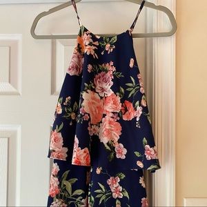 Lulus floral romper